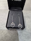 Licensed Product Womens .925 Silver Infinity Drop Earrings