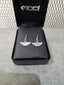 Licensed Product Womens Pink Bling Harley Girl Wing Drop Earrings