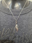 Licensed Product H-D Womens .925 Silver Pierced Wing Necklace