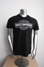 Licensed Product Men's Long Logo Grey Trademark B&S Black Short Sleeve T-Shirt