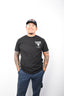 Licensed Product Men's BARNETT BLK/WHT STEER SK S/S BLACK T-SHIRT