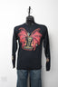 Licensed Product Mens Scorned One II #1 Skull Wings Black Long Sleeve T-Shirt