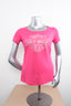 Licensed Product Womens Outstanding Foil Pink Short Sleeve T-Shirt