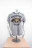Licensed Product Mens Vintage Oil Can Ringer Grey Short Sleeve T-Shirt