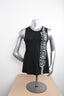Licensed Product Womens Down Metallic Print Black Sleeveless Muscle T-Shirt