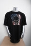 Licensed Product Mens Patriotic Willie G Skull Black Short Sleeve T-Shirt