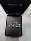 Licensed Product Womens .925 Silver Tribal Rays Fan Earrings
