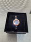 Licensed Product Womens Stainless Steel Small Rose Gold Tone Locket Cord Bracelet – Adjustable