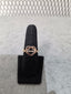 Licensed Product Womens 10kt Gold Yellow, Rose & White Gold Infinity Heart Ring