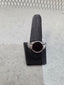 Licensed Product Mens Sterling Silver Black Onyx Round Tribal Ring