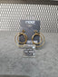 Licensed Product Womens Stainless Steel Large Gold Tone Double Circle Post Earrings