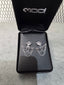 Licensed Product Womens .925 Sterling Silver Chandelier Chain Beaded Ear Jacket Earrings