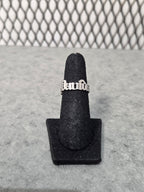 Licensed Product Womens .925 Silver Old English Name Ring