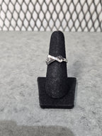 Licensed Product Womens .925 Silver Diamond Festival Black CZ Ring