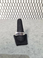 Licensed Product Mens Sterling Silver Wicked Skulls Split Ring