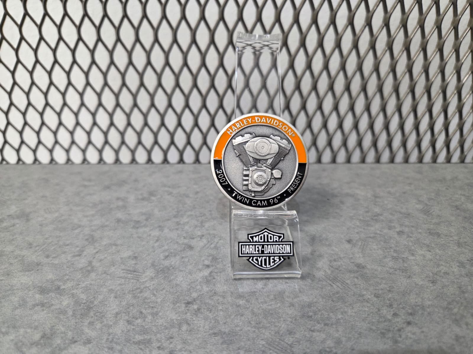 Licensed Product Twin Cam 96  1.75" Challenge Coin