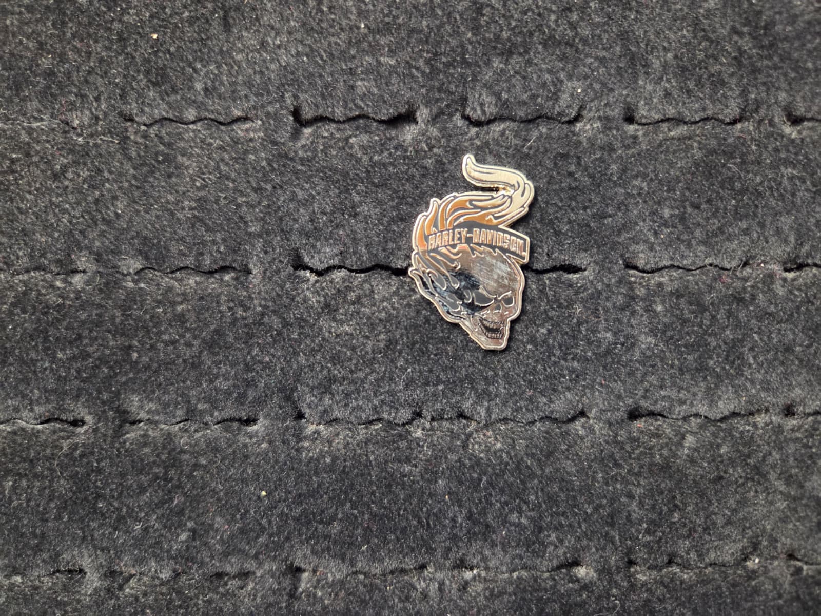 Licensed Product Skull Flame Pin