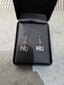 Licensed Product Womens .925 Silver Old English Drop Earrings