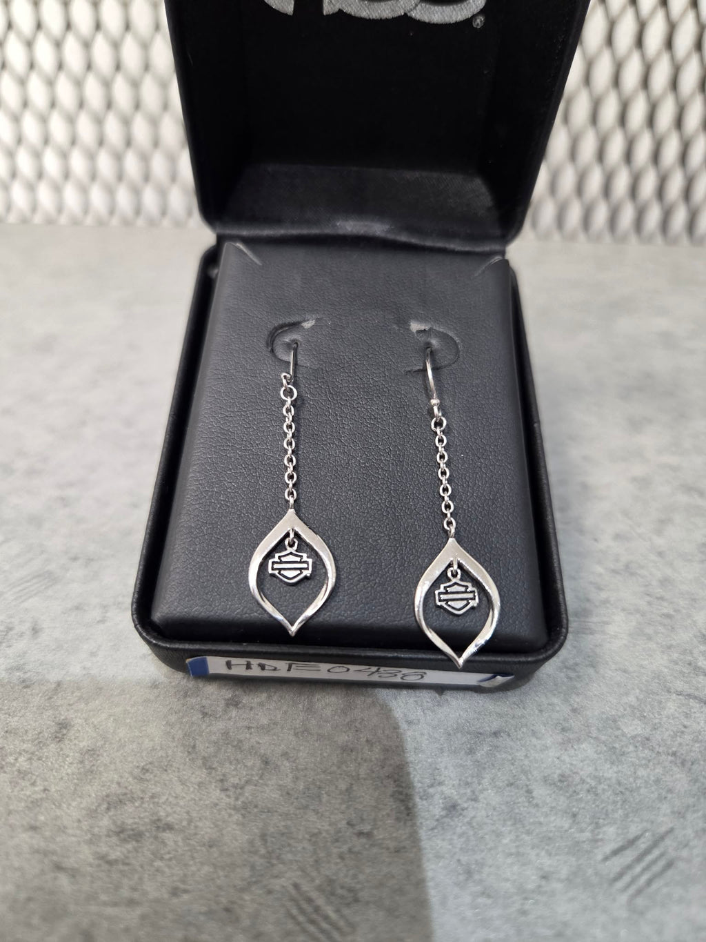 Licensed Product Womens .925 Silver Infinity Drop Earrings