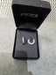 Licensed Product Womens .925 Sterling Silver Cirque Huggie Bling Hoop Earrings