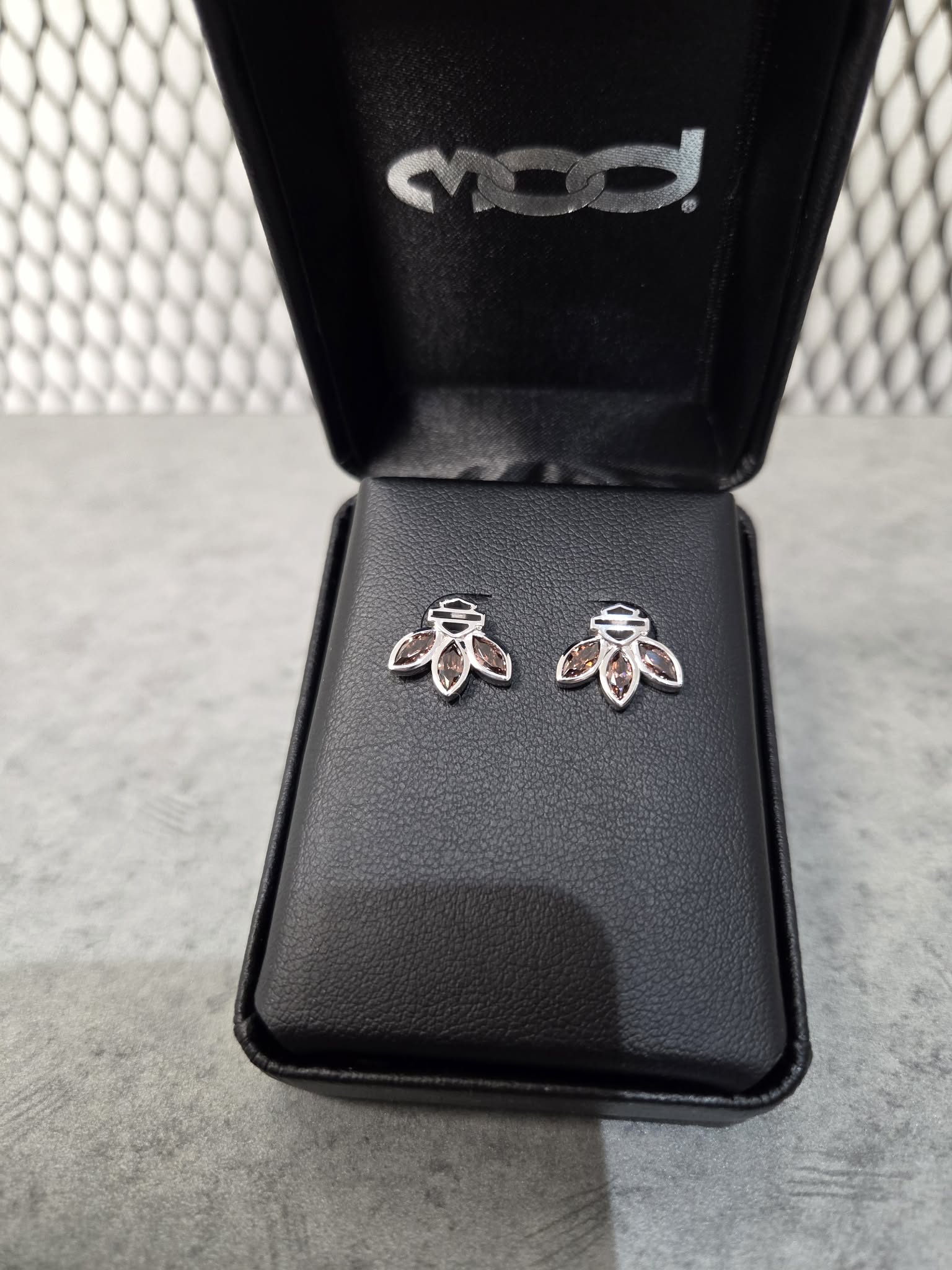 Licensed Product Womens Renaissance Rhodolite Stone Post Earrings Main image
