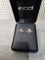 Licensed Product Womens Renaissance Rhodolite Stone Post Earrings