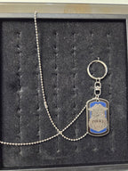 Licensed Product Police "To Protect And Serve" 2" Dog Tag