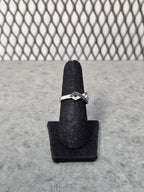 Licensed Product Womens .925 Silver Diamond Festival Black CZ Ring