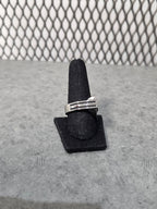 Licensed Product Mens Stainless Steel Large Black Celtic Enamel Signet Ring