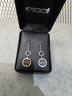 Licensed Product Womens Spinner Circle Drop Earrings
