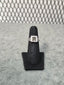 Licensed Product Womens .925 Silver Black Ice Square Crystal Bling Ring