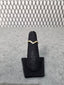 Licensed Product Womens .925 Silver Gold Plated Curved Stackable Ring