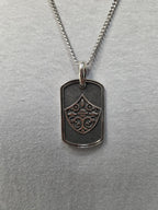 Licensed Product Filigree Shield Heavy Duty 2" Dog Tag