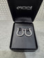 Licensed Product Womens .925 Sterling Silver Horseshoe Hoop Earrings