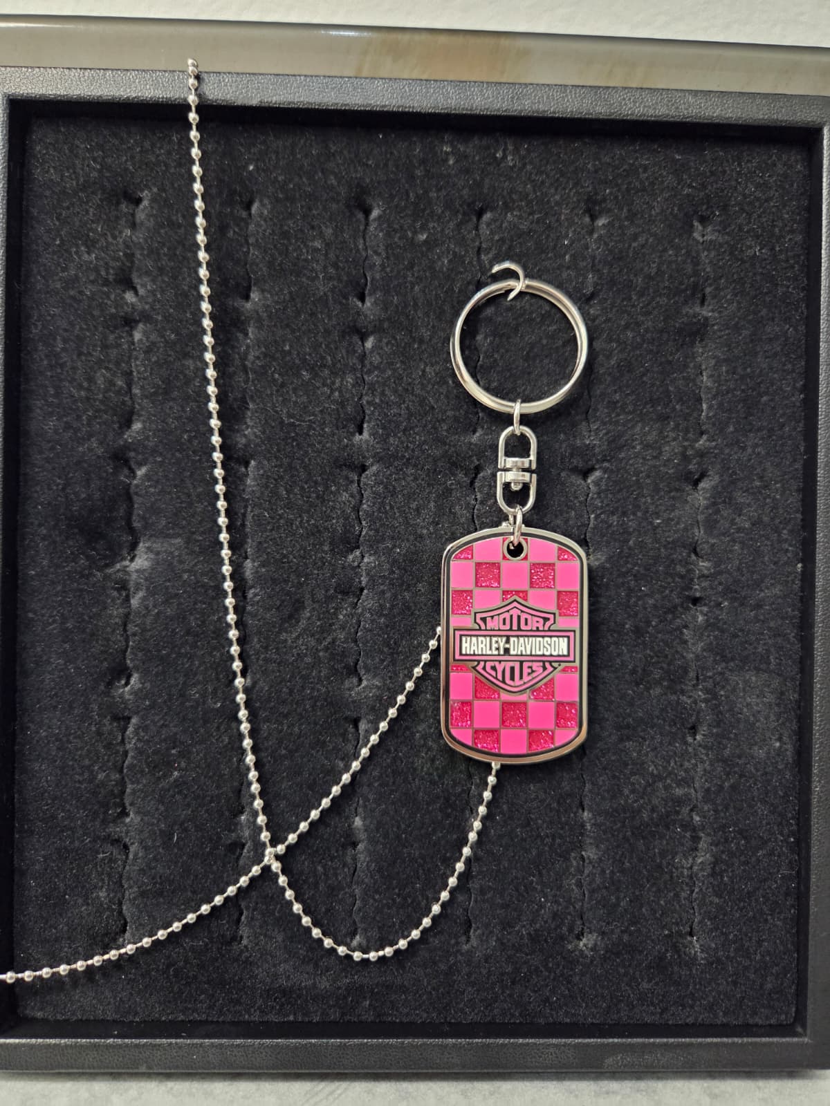Licensed Product Love To Ride Heart 2" Dog Tag