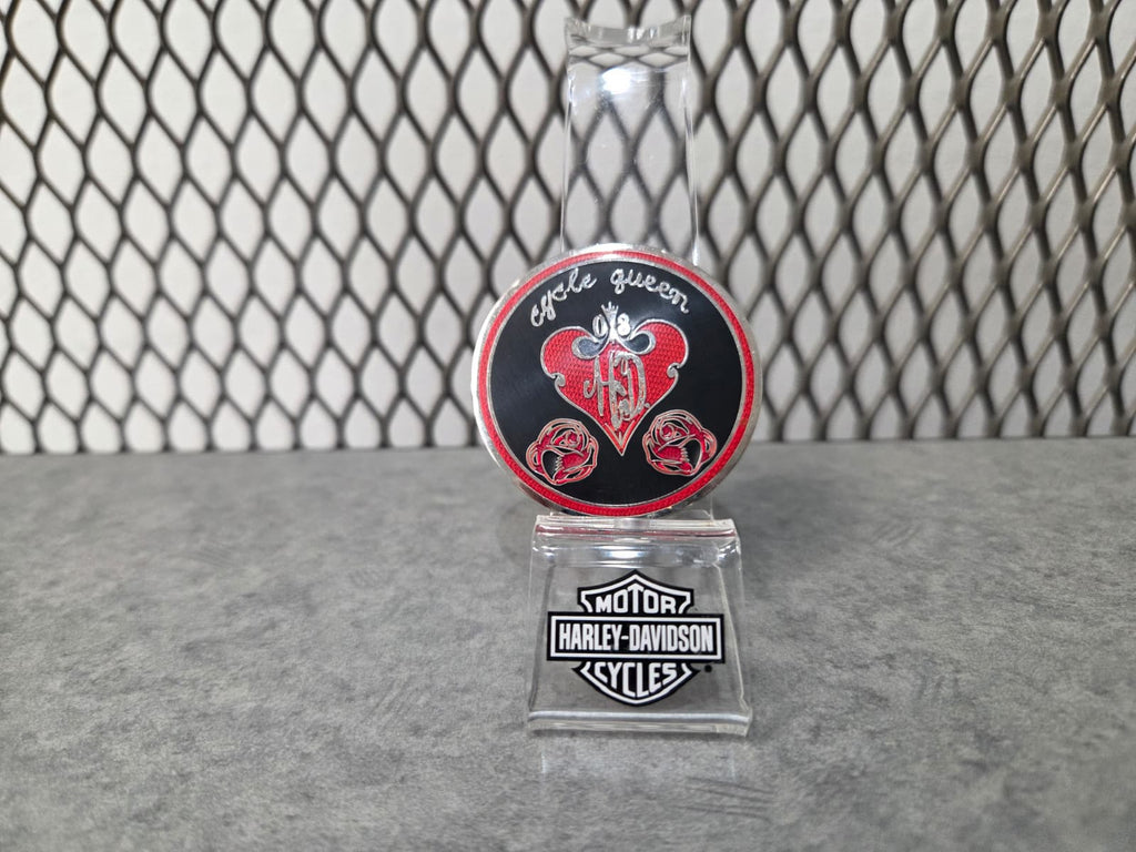 Licensed Product Heart Spade with Roses 1.75" Challenge Coin