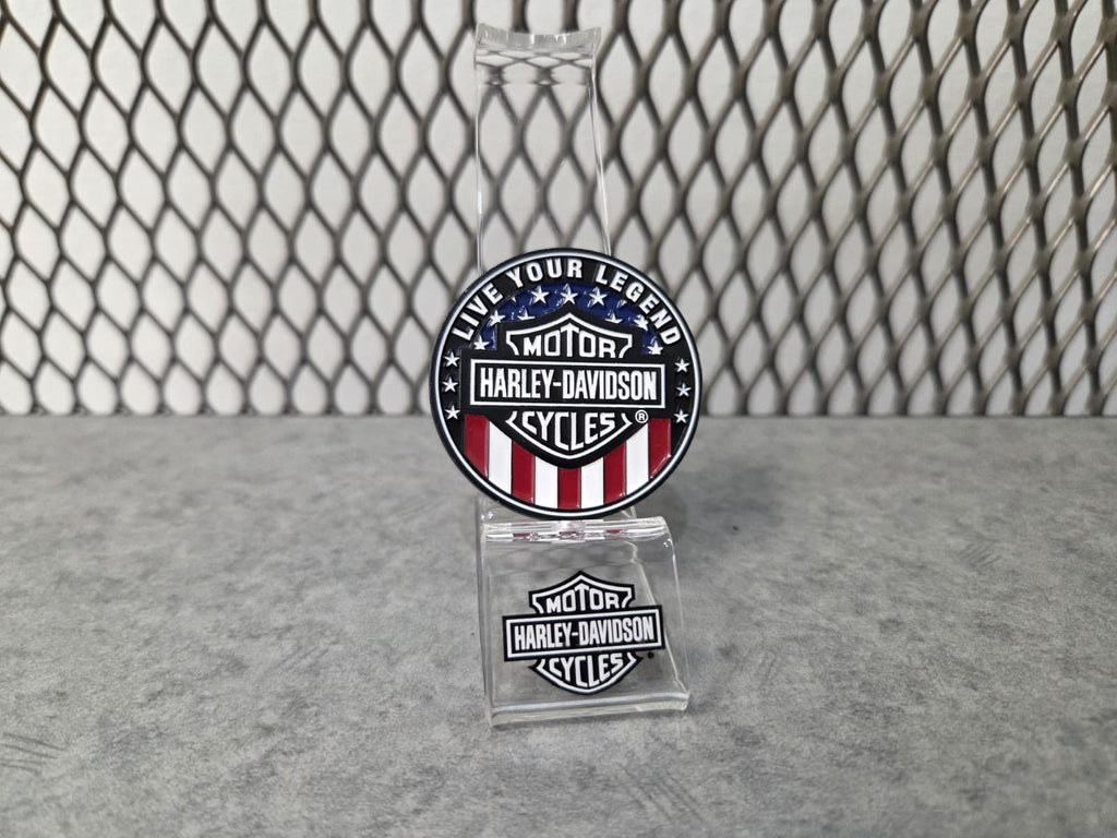 Licensed Product Live Your Legend Flag Challenge Coin
