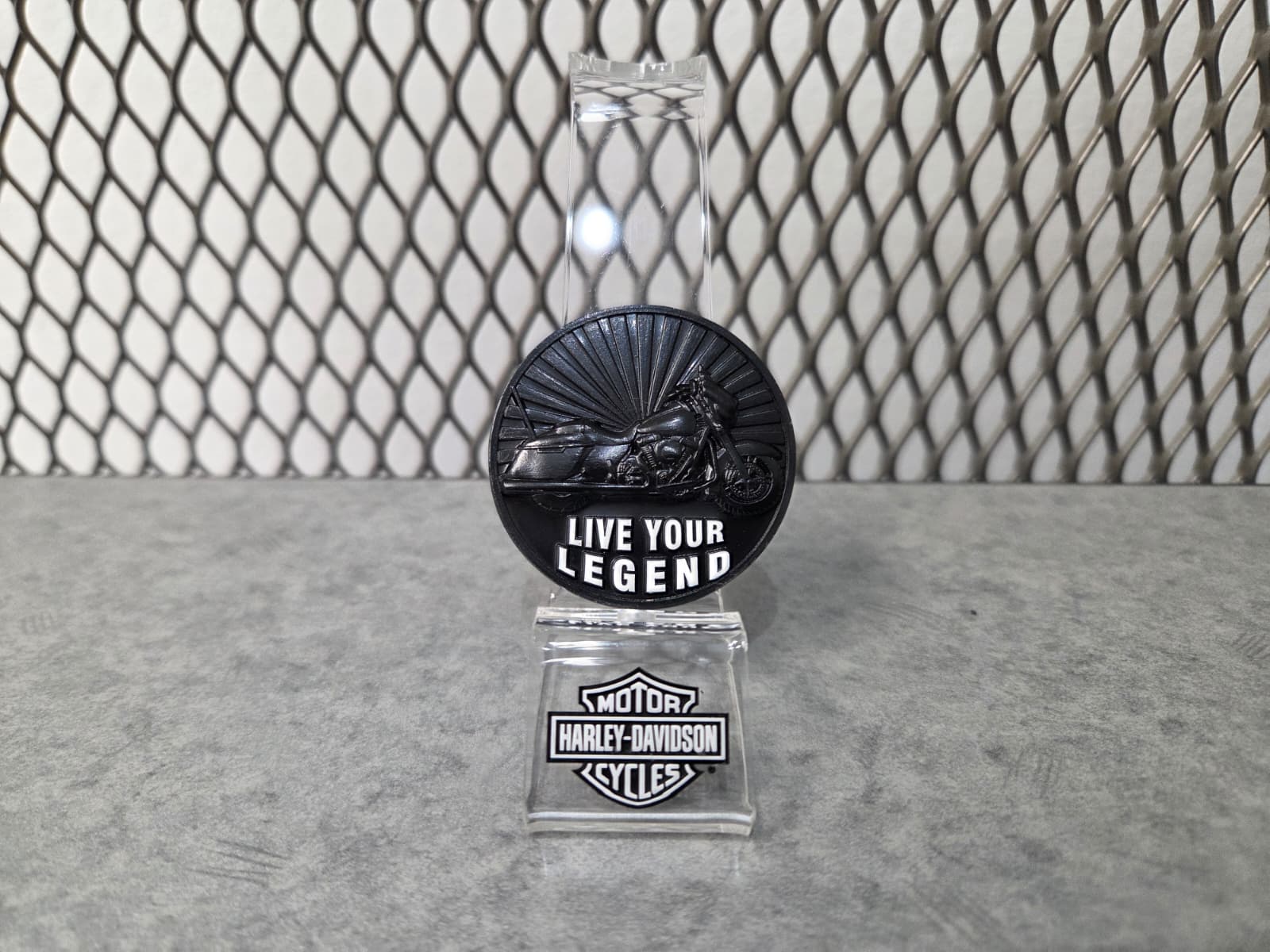 Licensed Product Live Your Legend Flag Challenge Coin