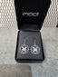 Licensed Product Womens Sterling Silver Floral Interlace Dangle Earrings
