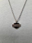 Licensed Product Mens Stainless Steel Small Black Celtic Enamel Necklace