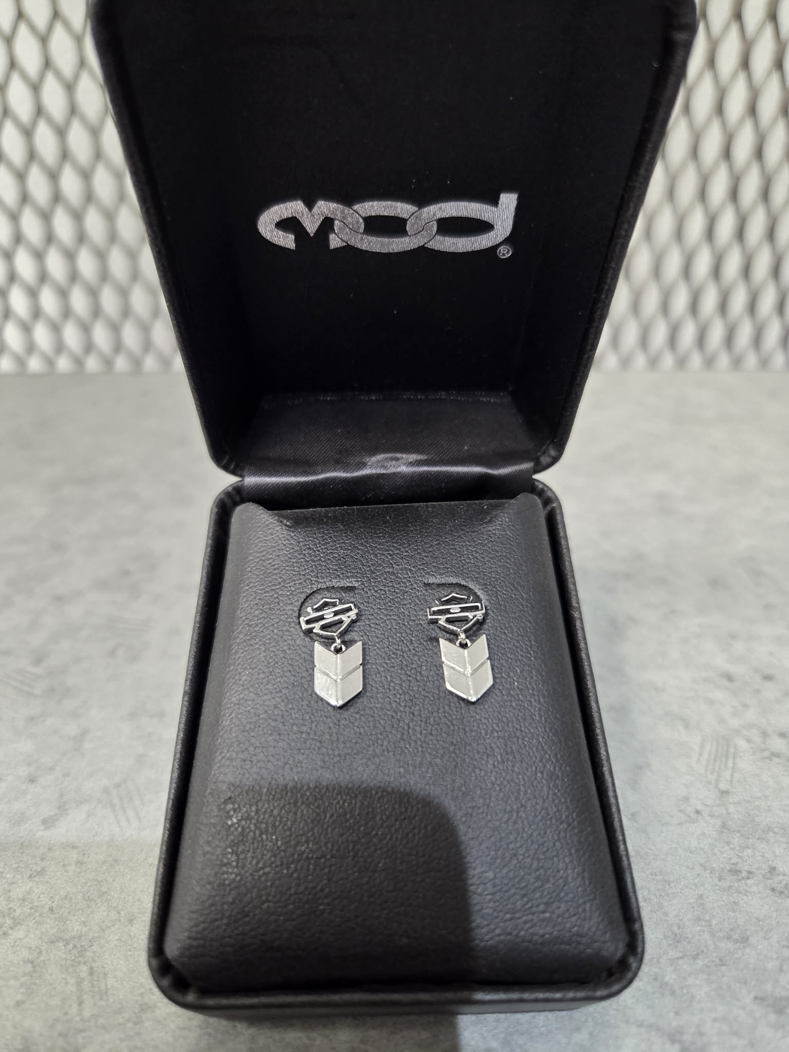 Licensed Product Womens .925 Sterling Silver Insignia Post Drop Earrings Main image