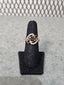 Licensed Product Womens .925 Silver Rose Gold Plated Bling Filigree Ring