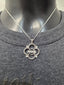 Licensed Product Womens .925 Silver Bling Clover Necklace – Adjustable