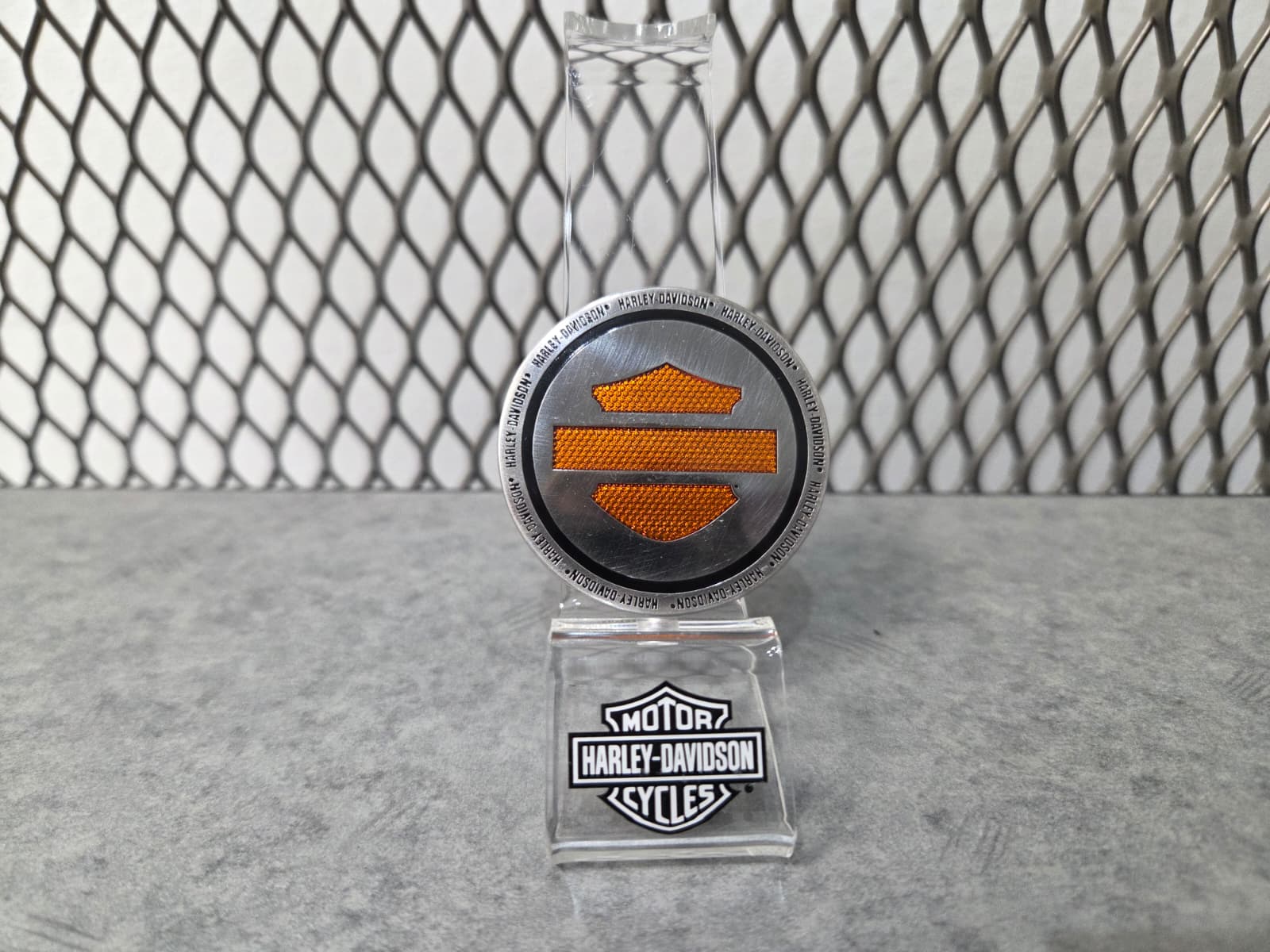 Licensed Product Orange Challenge Coin