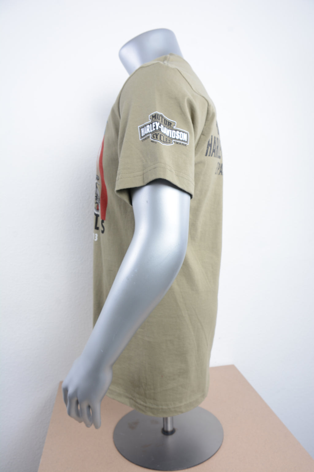 Licensed Product Men's Patriot WL Motorcycle Green Short Sleeve T-Shirt