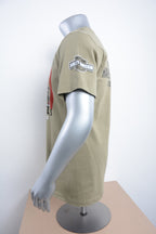 Licensed Product Men's Patriot WL Motorcycle Green Short Sleeve T-Shirt