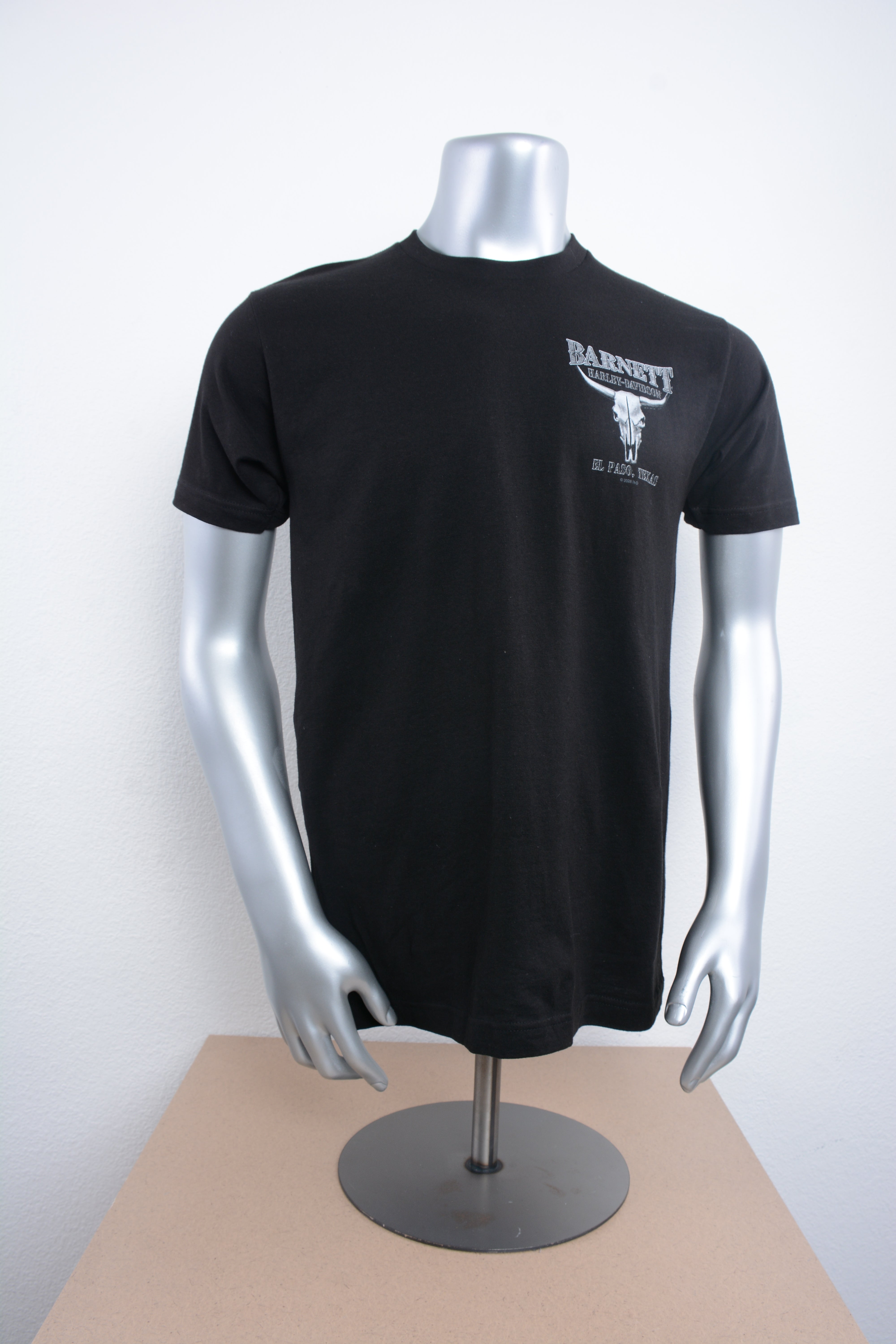 Licensed Product Men's BARNETT BLK/WHT STEER SK S/S BLACK T-SHIRT Main image