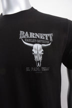 Licensed Product Men's BARNETT BLK/WHT STEER SK S/S BLACK T-SHIRT