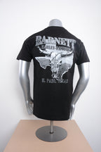 Licensed Product Men's BARNETT BLK/WHT STEER SK S/S BLACK T-SHIRT