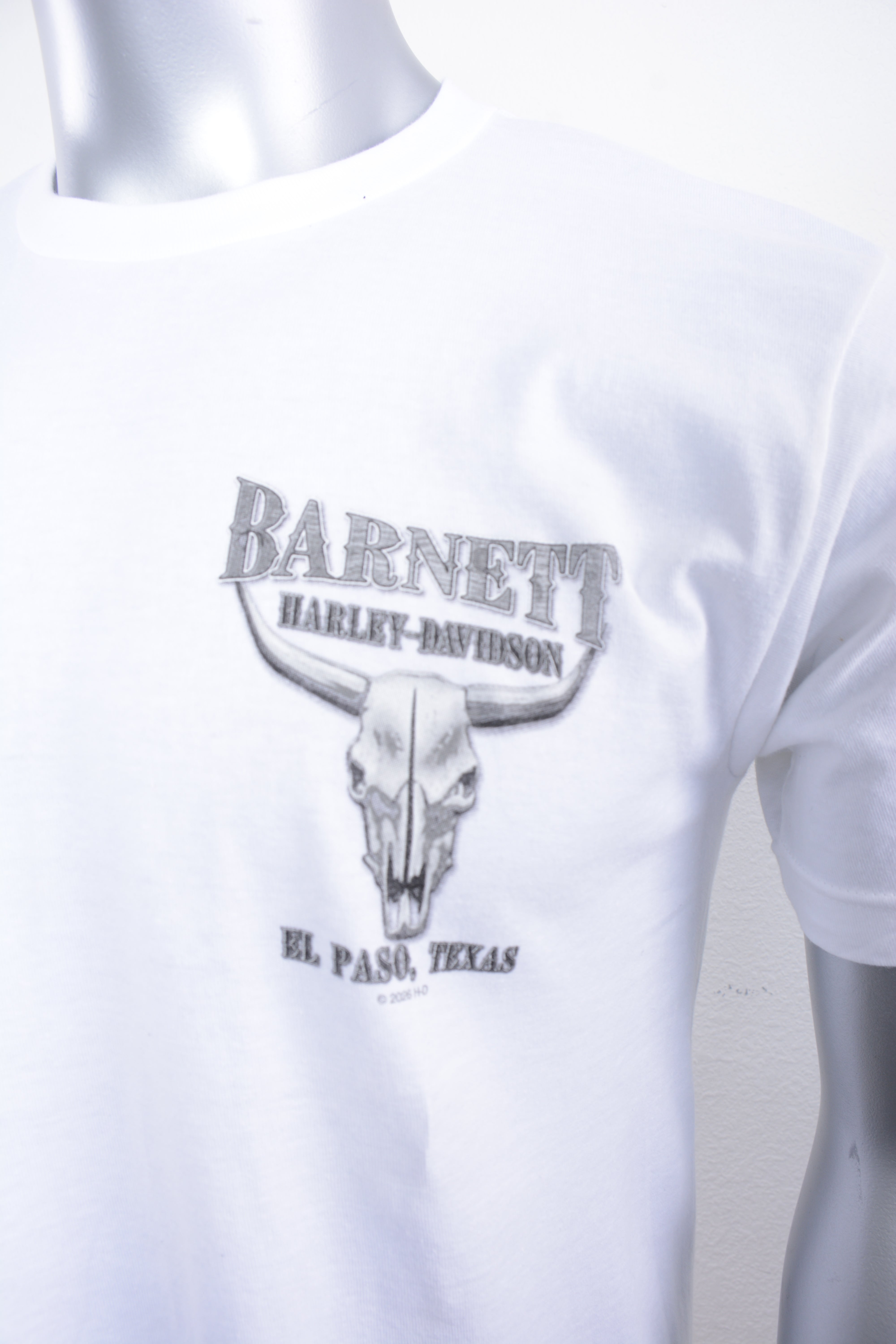 Licensed Product BARNETT BLK/WHT STEER SK S/S WHITE T-SHIRT Secondary image